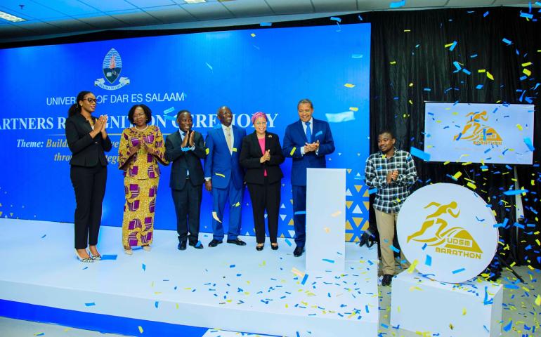 Chancellor Kikwete Launches UDSM Marathon 2026