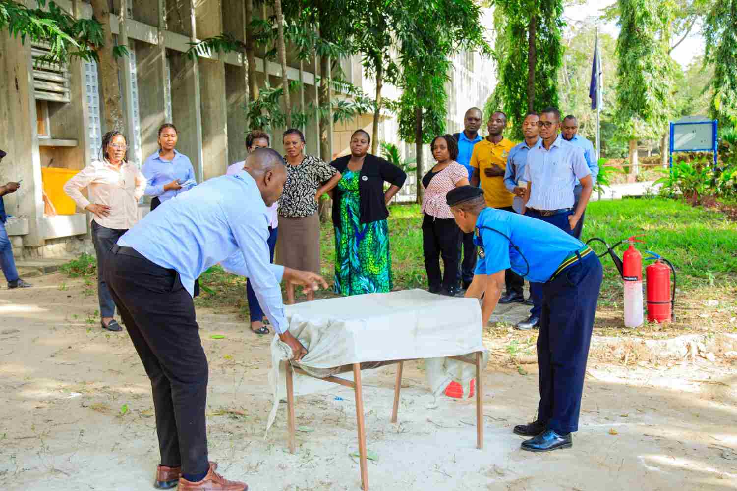 UDSM Trains Staff to Act Fast and Safely in Fire Emergencies
