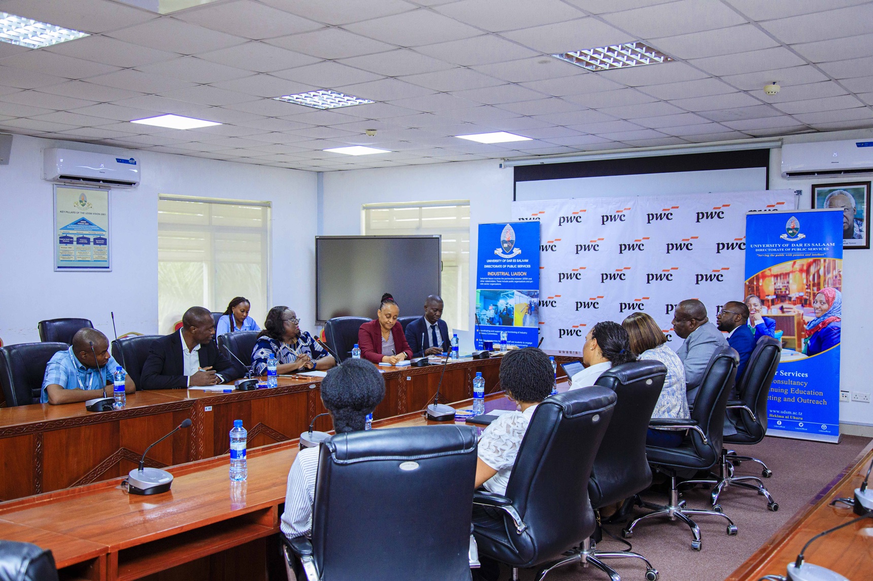 MOU UDSM and PwC