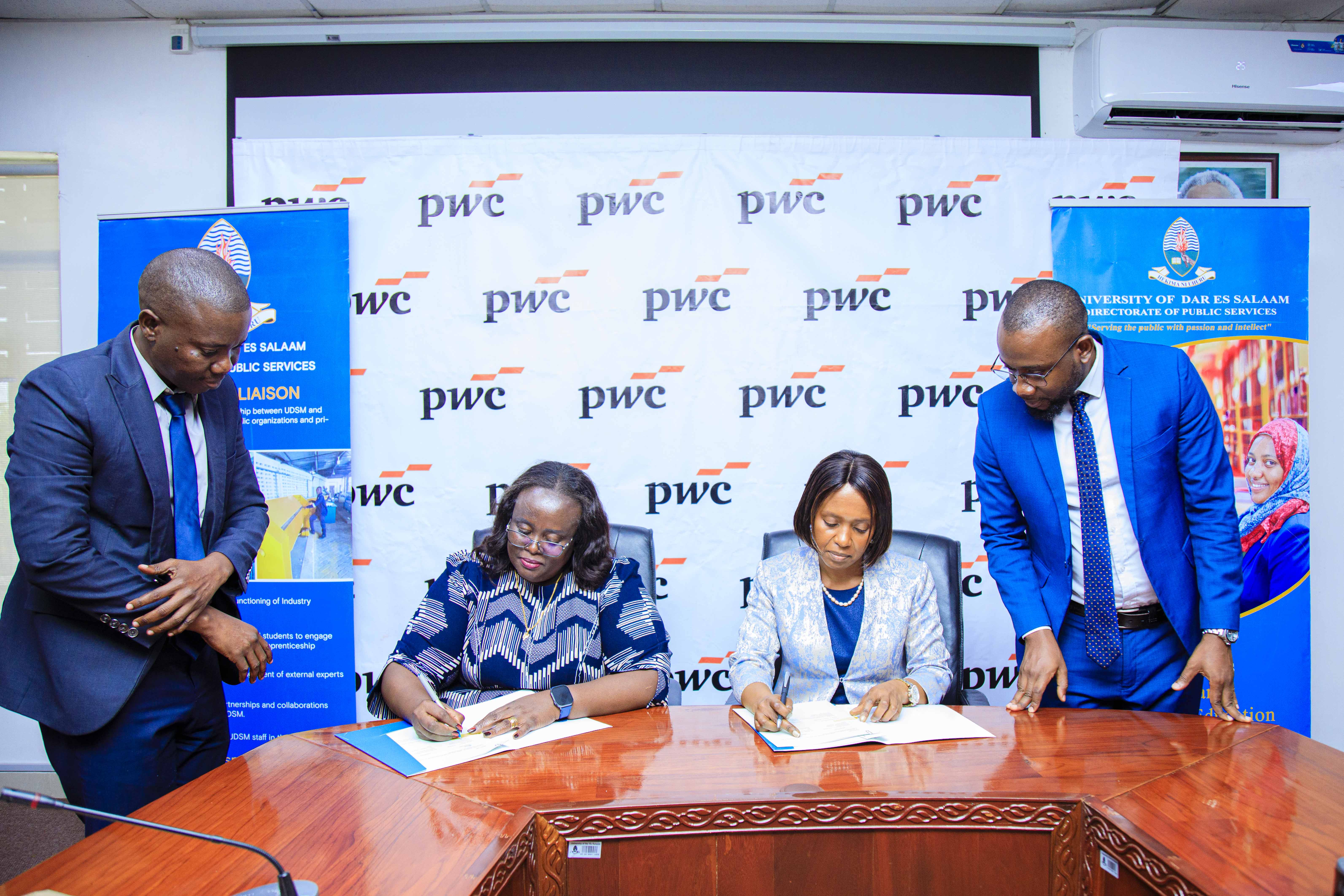 MOU UDSM and PwC