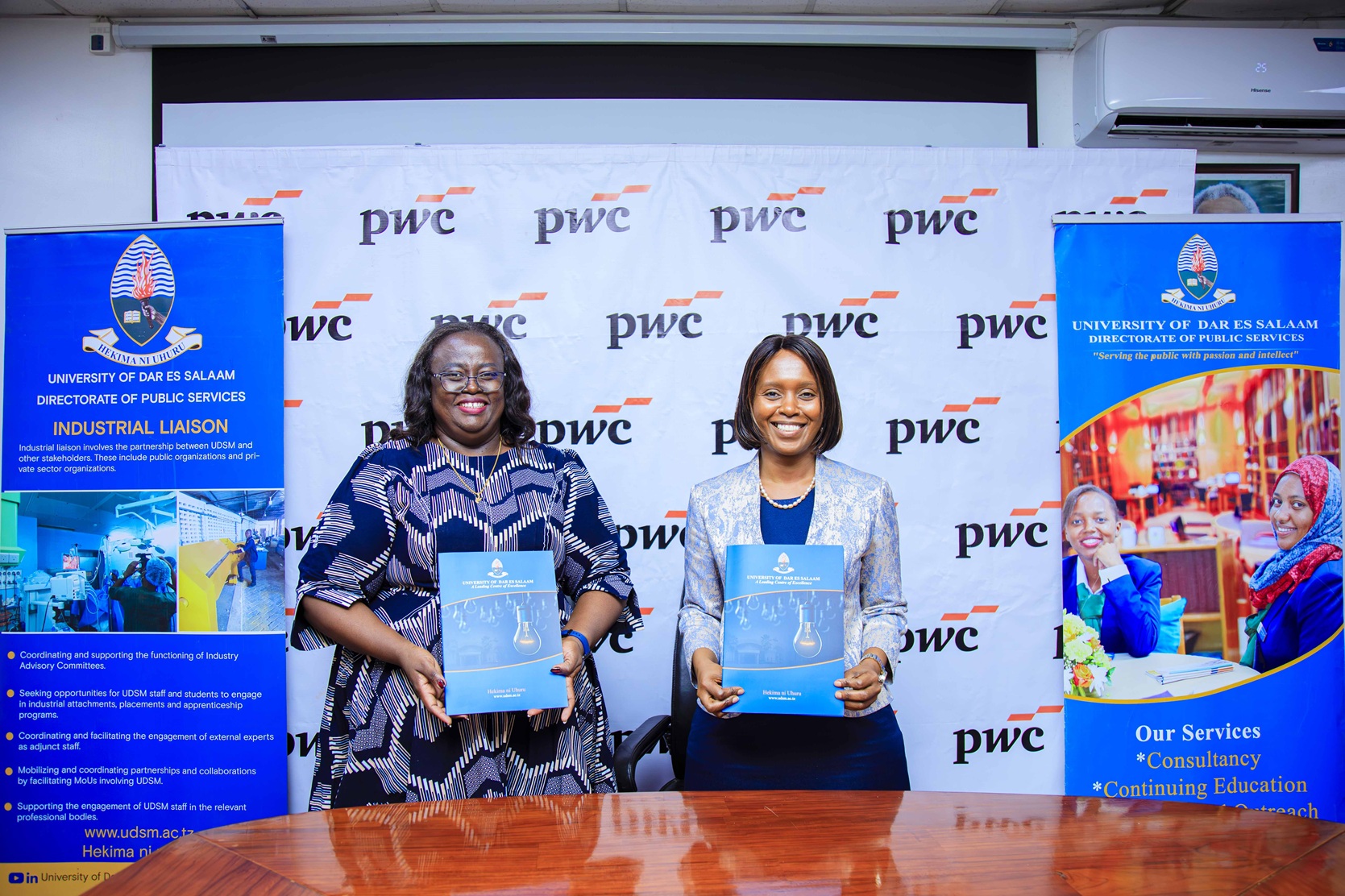 MOU UDSM and PwC