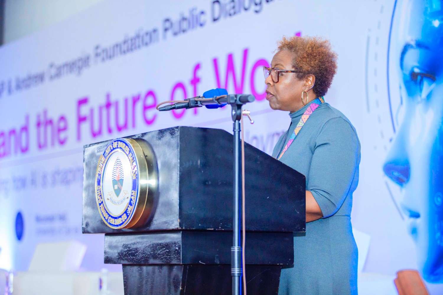  public dialogue on “AI and the Future of Work” held at the University of Dar es Salaam (UDSM)