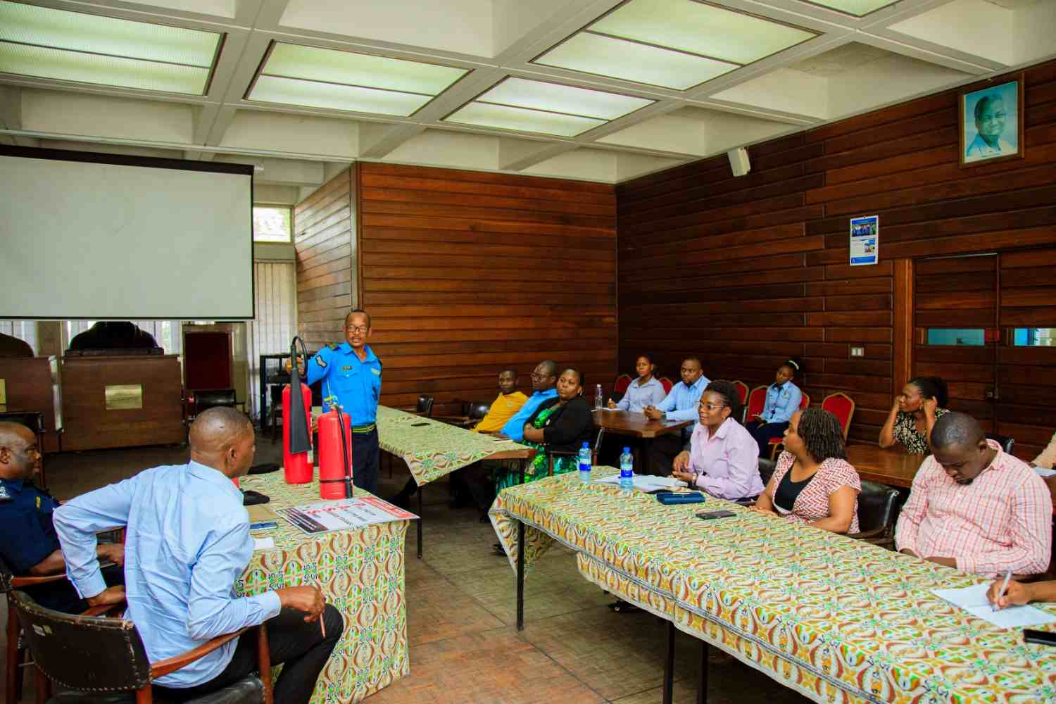 UDSM Trains Staff to Act Fast and Safely in Fire Emergencies