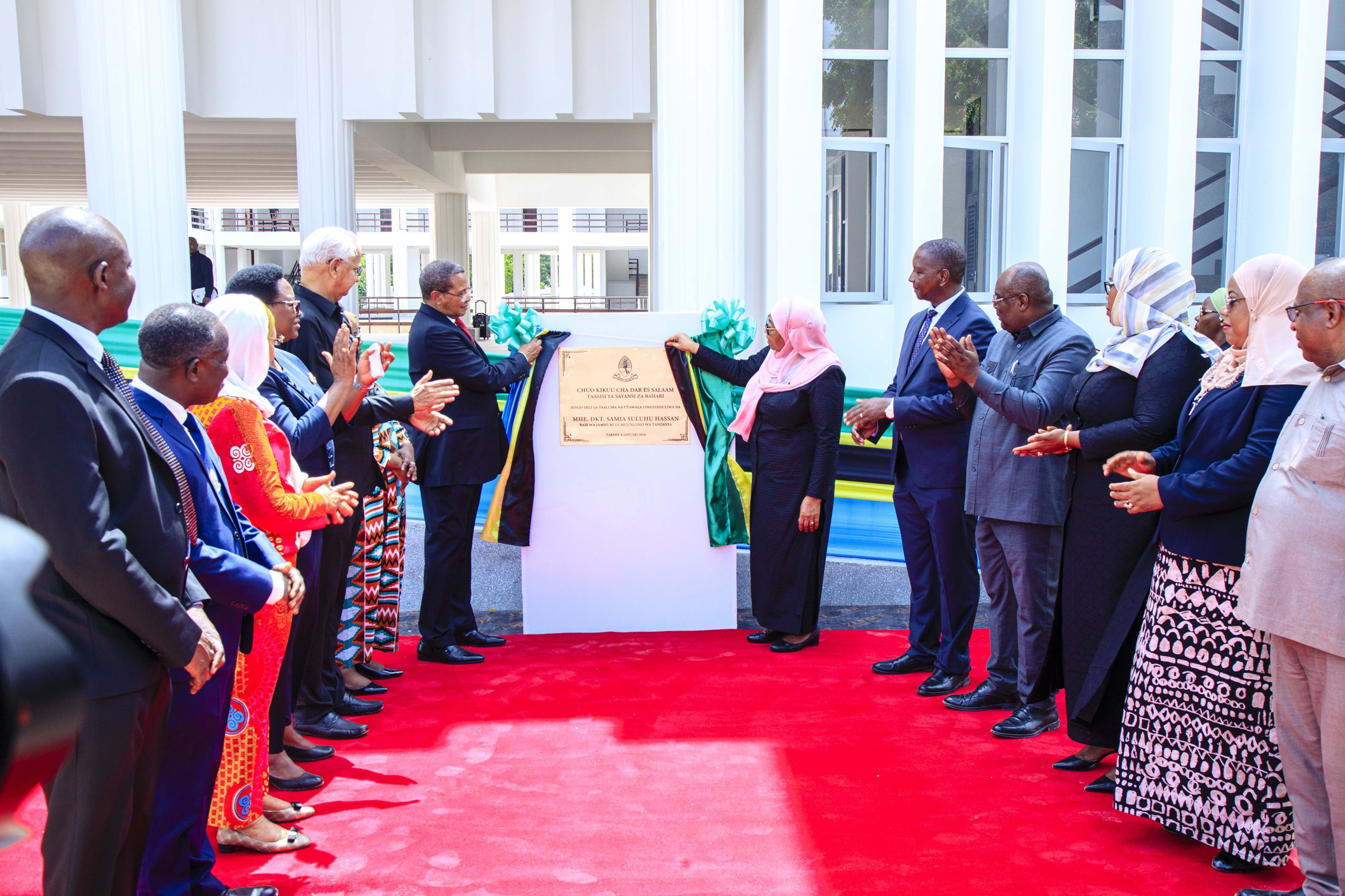 President Samia Inaugurates IMS Facility