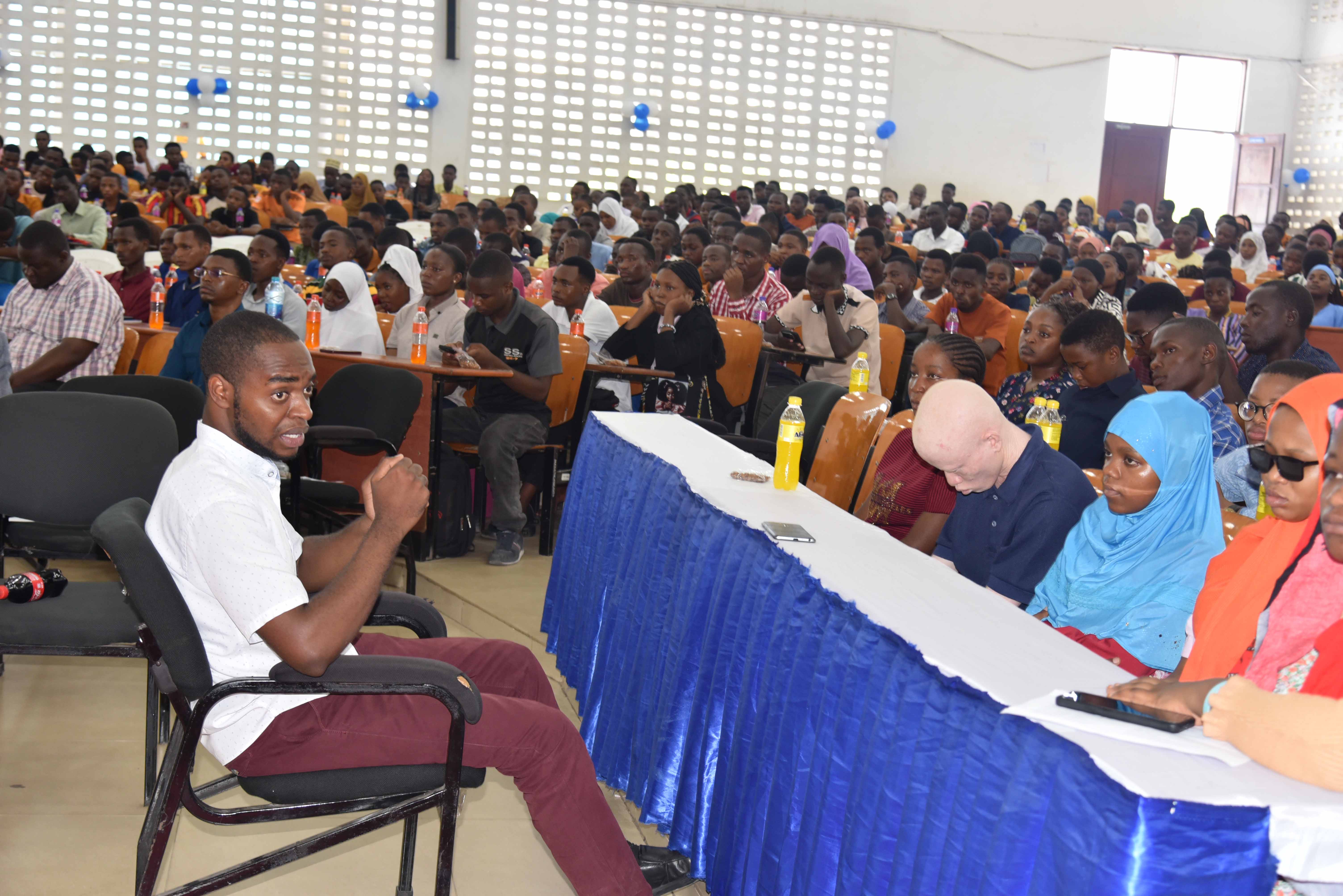 Prof. Anangisye to DUCE Freshers