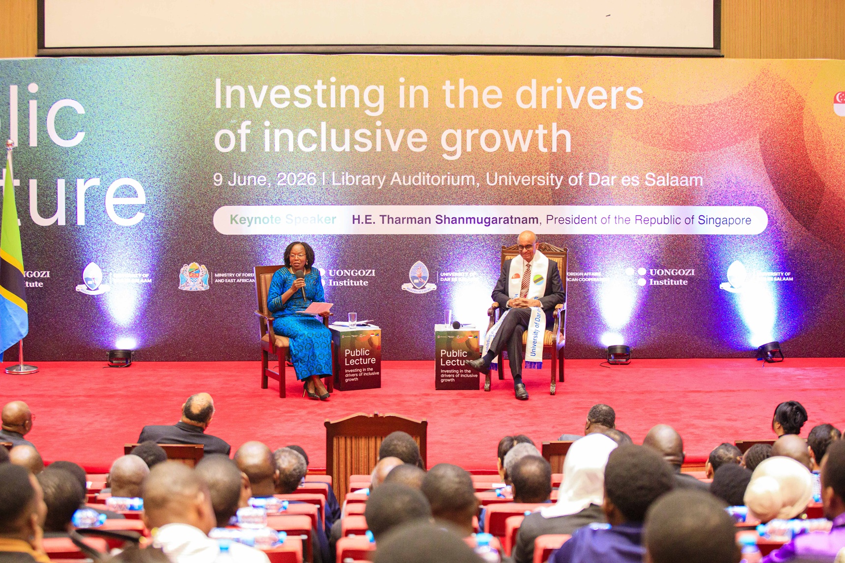 President Tharman Urges Africa to Invest in People, Skills and Innovation