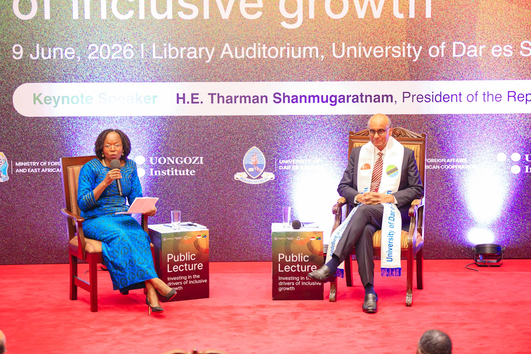 President Tharman Urges Africa to Invest in People, Skills and Innovation