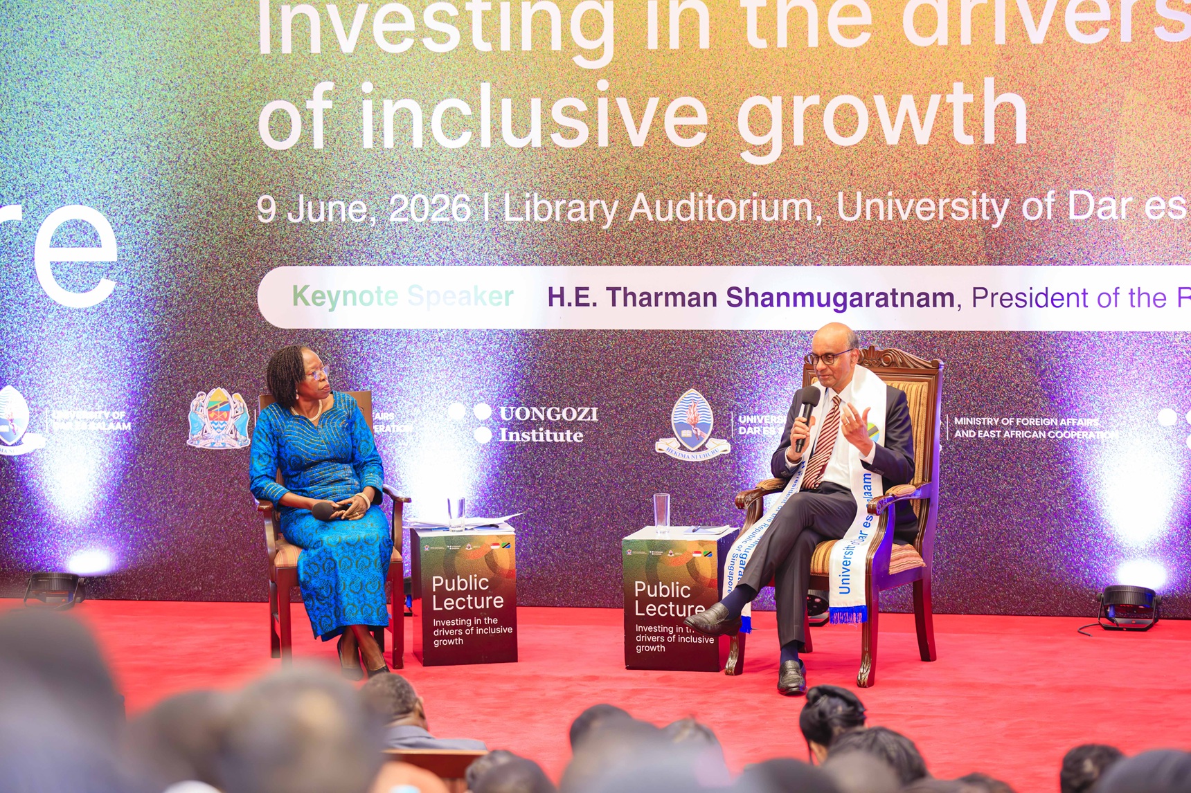 President Tharman Urges Africa to Invest in People, Skills and Innovation
