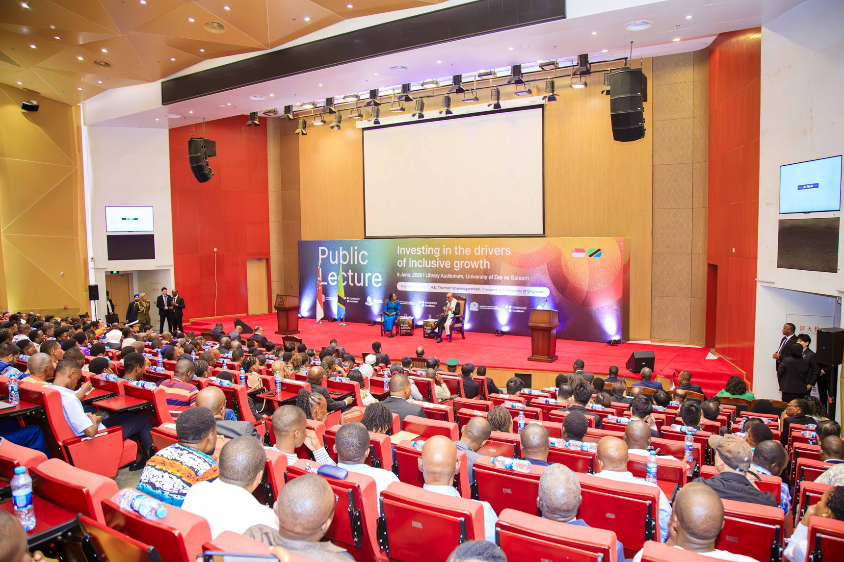 President Tharman Urges Africa to Invest in People, Skills and Innovation