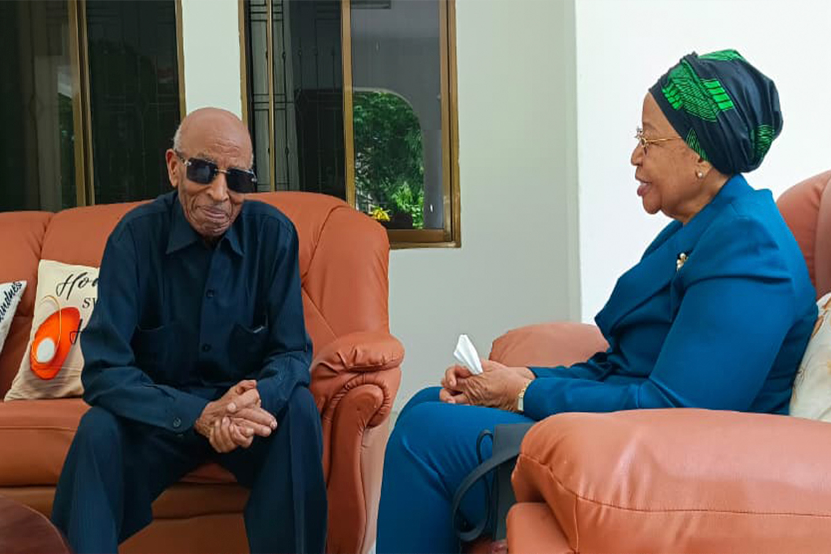 Visit to Former Chair Lubuva