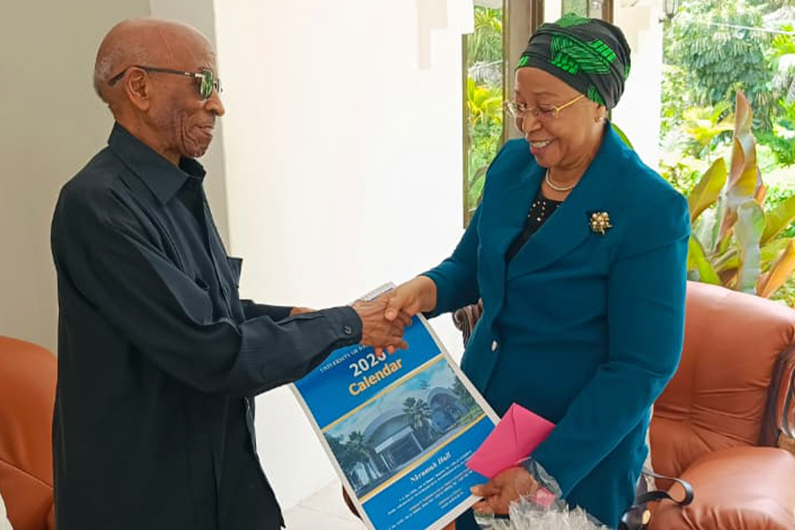 Visit to Former Chair Lubuva